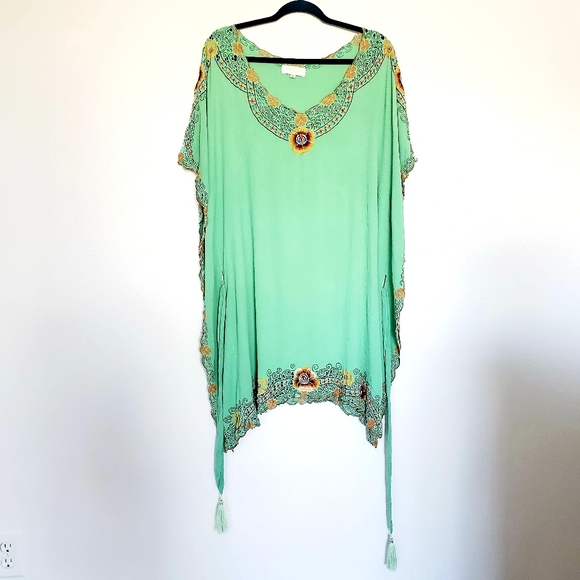 Tamara Catz Kaftan Caftan embroidered tunic - Picture 3 of 11